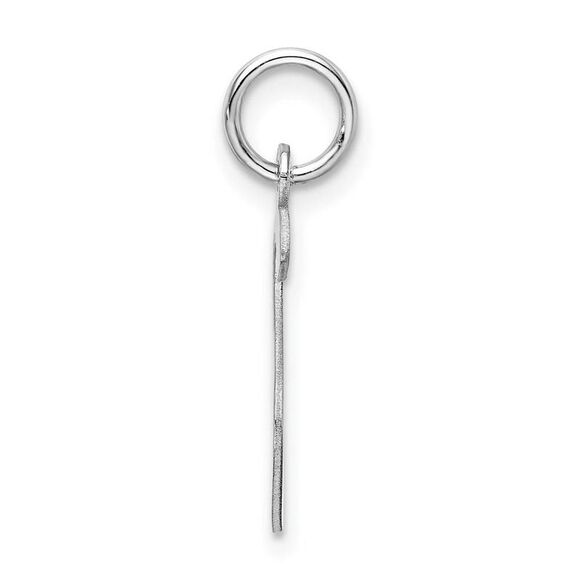 Sterling Silver Karlie Collection Artisan Block Initial Charm Letter S - Picture 2 of 4